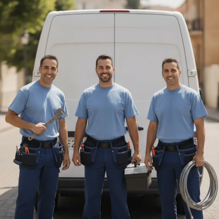 Fontanero equipo en Primer Ensanche